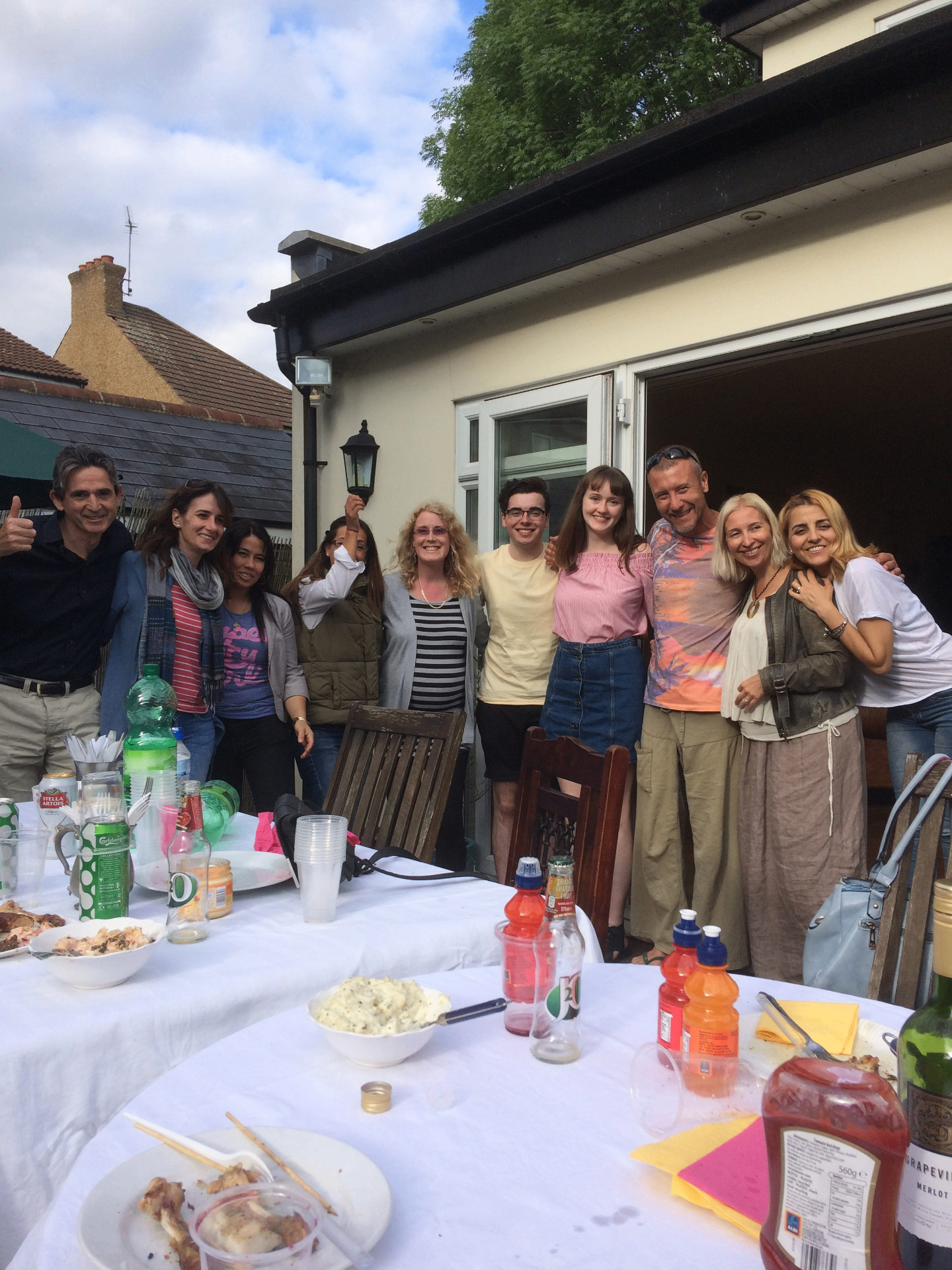 End of year staff dinner